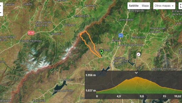 El Cerro del Espino y Puerto de Linera